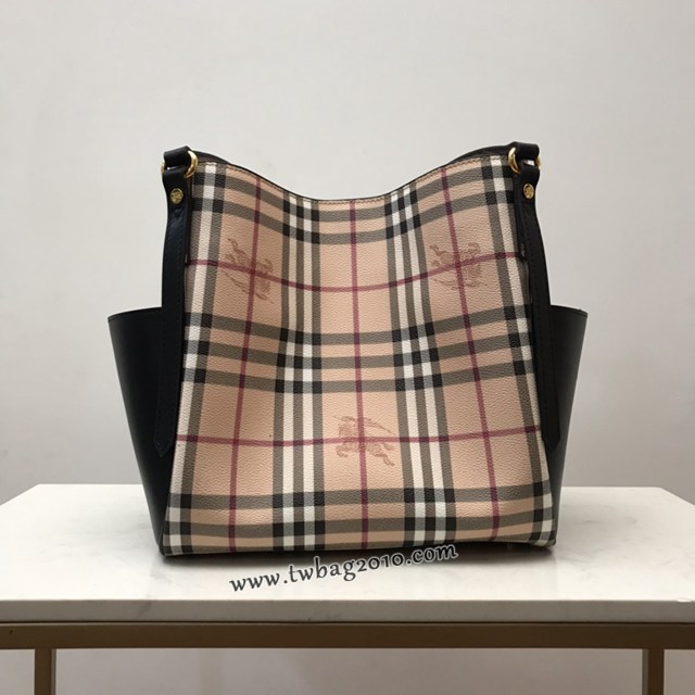 Burberry專門店新款格紋肩背托特包 巴寶莉經典購物袋 yxb1439